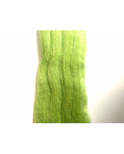 WOOL BLEND CHARTREUSE